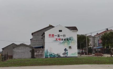 东至新农村墙绘